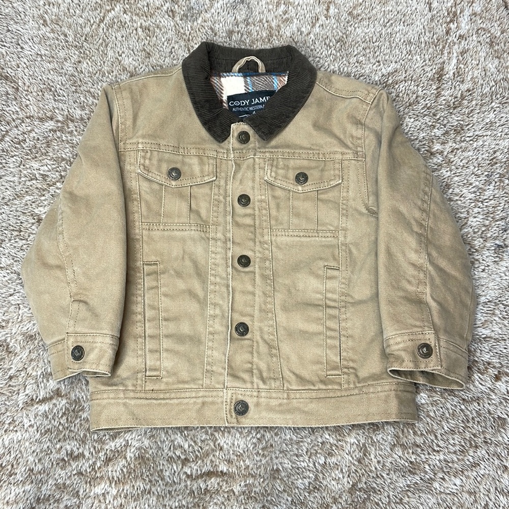 Cody James toddler boy’s washed cotton jacket
